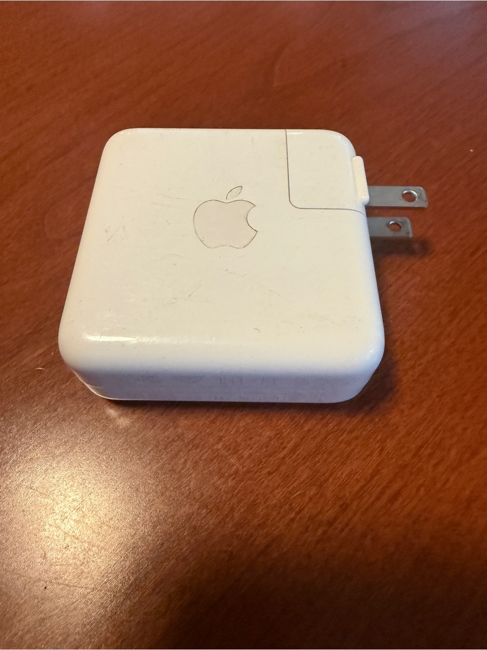 Apple White USB-A 12 W Power Adapter Charger with Foldable Plug